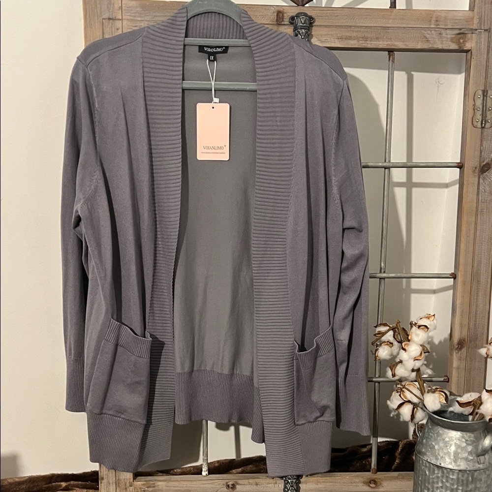 Voianlimo Open Style Cardigan